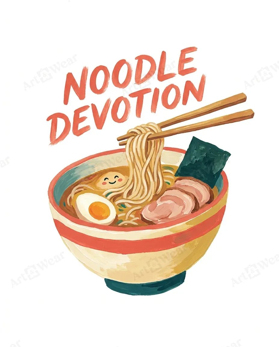 Noodle Devotion, the print