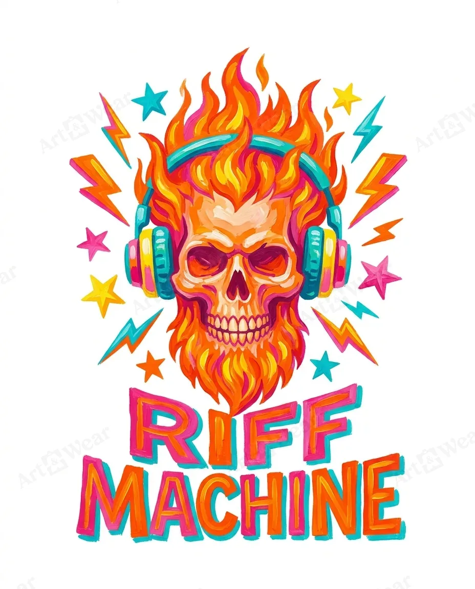 Riff Machine, the print